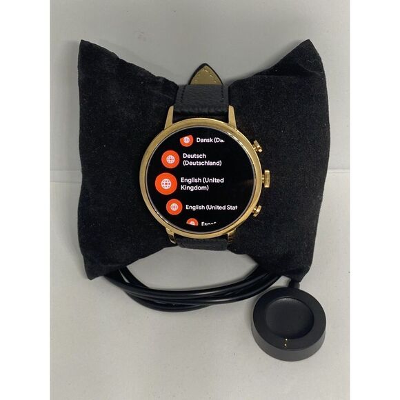 Fossil Gen 4 Authentic Digital Dial Smart Watch Custom Band FTW6031 AB197 - Picture 1 of 10